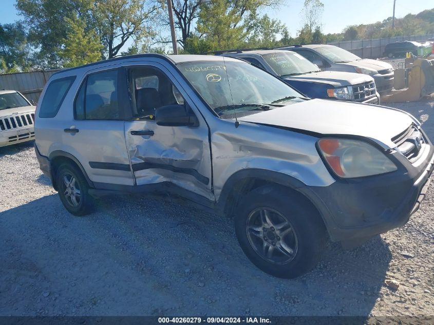 2003 Honda Cr-V Lx VIN: SHSRD78483U113334 Lot: 40260279