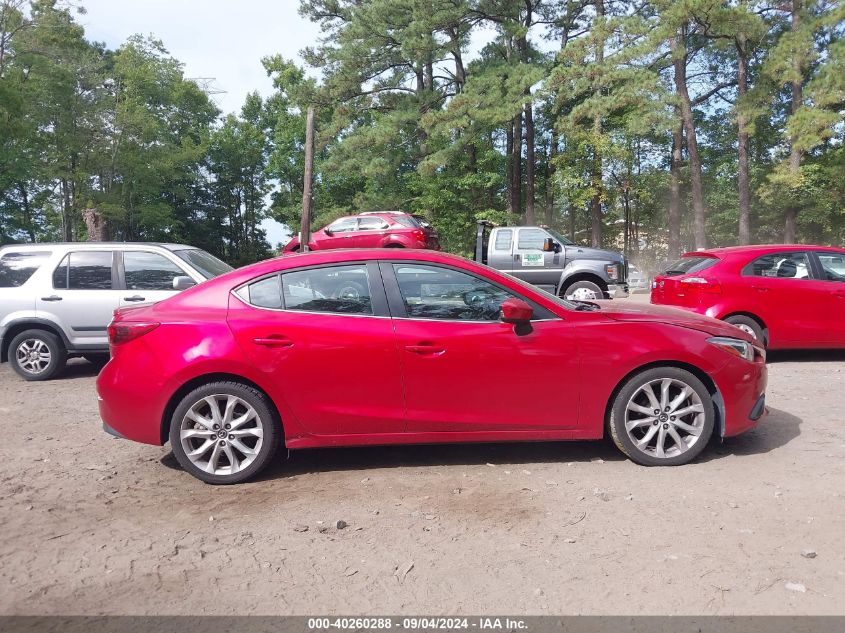 2014 Mazda 3 Touring VIN: JM1BM1V36E1178292 Lot: 40260288