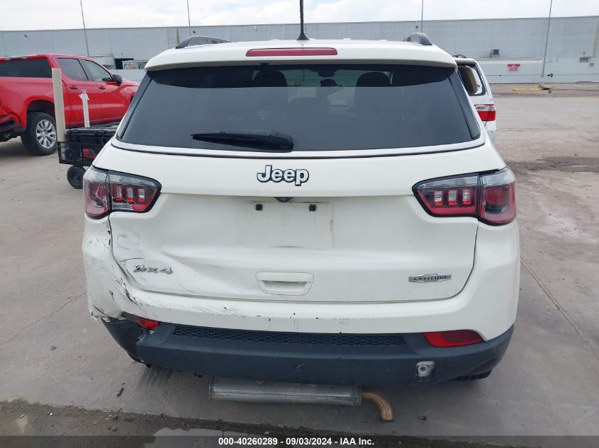 2018 Jeep Compass Latitude 4X4 VIN: 3C4NJDBB8JT350098 Lot: 40260289