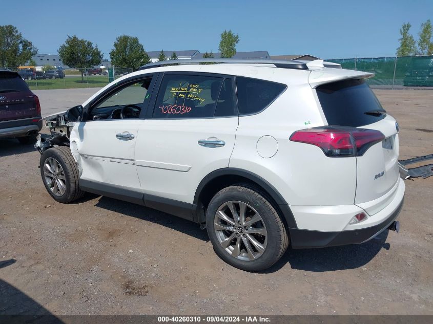 2017 Toyota Rav4 Limited/Se/Platinum VIN: 2T3DFREV0HW604082 Lot: 40260310