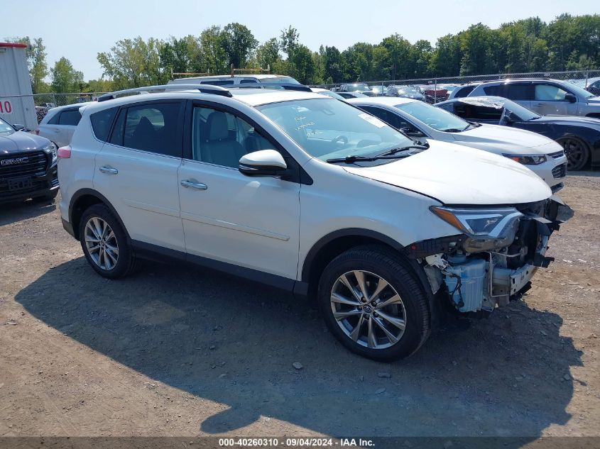 2017 Toyota Rav4 Limited/Se/Platinum VIN: 2T3DFREV0HW604082 Lot: 40260310