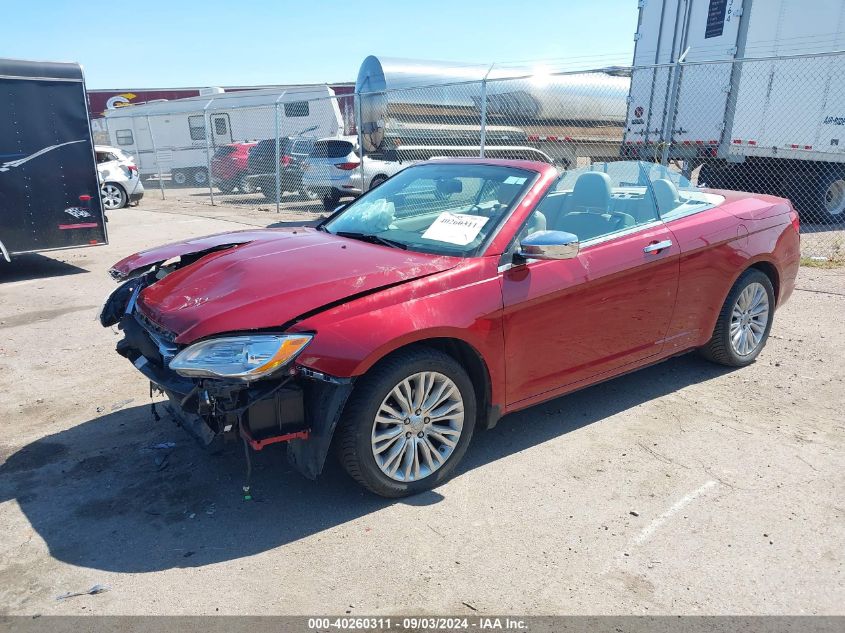 2013 Chrysler 200 Limited VIN: 1C3BCBFG0DN693391 Lot: 40260311