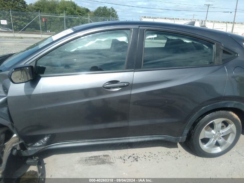 2016 Honda Hr-V Lx VIN: 3CZRU5H38GM745121 Lot: 40260318