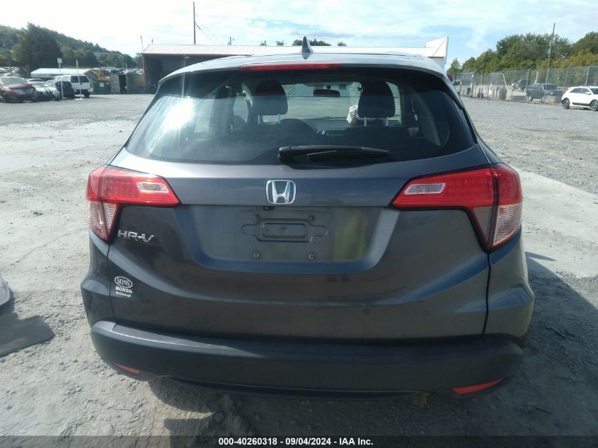 2016 Honda Hr-V Lx VIN: 3CZRU5H38GM745121 Lot: 40260318