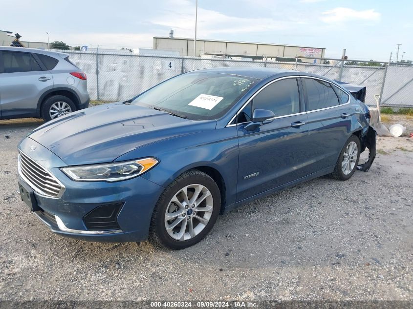 3FA6P0MUXKR157420 2019 FORD FUSION - Image 2