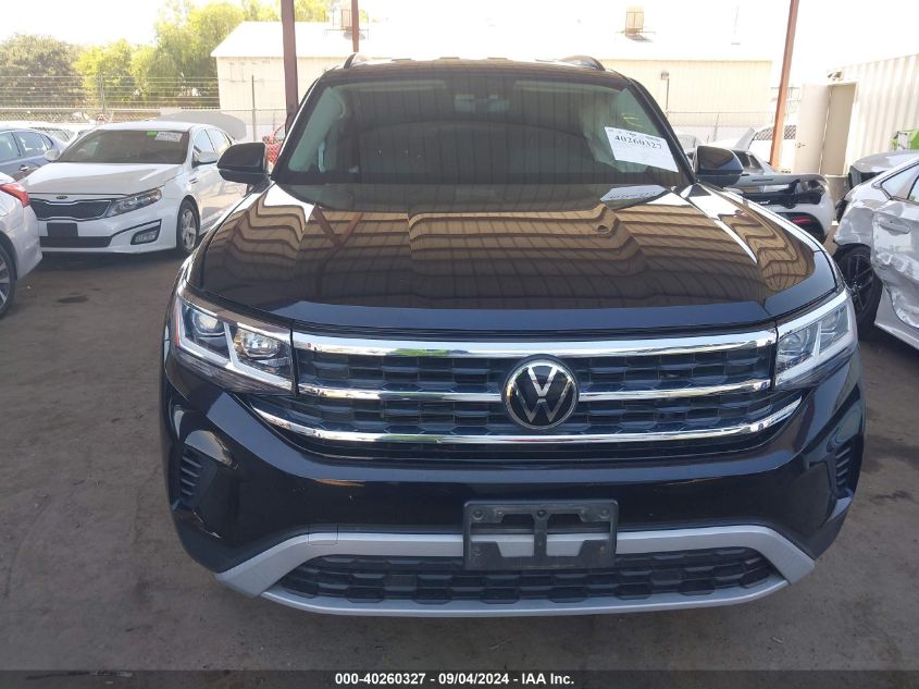 2021 Volkswagen Atlas Se VIN: 1V2DP2CA8MC599116 Lot: 40260327