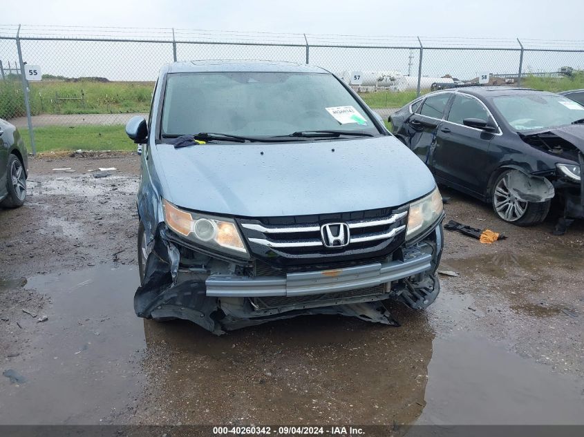 2014 Honda Odyssey Ex-L VIN: 5FNRL5H67EB060628 Lot: 40260342