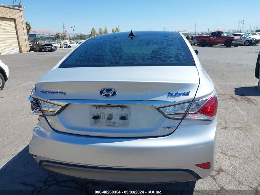 2014 Hyundai Sonata Hybrid Limited VIN: KMHEC4A44EA107054 Lot: 40260354