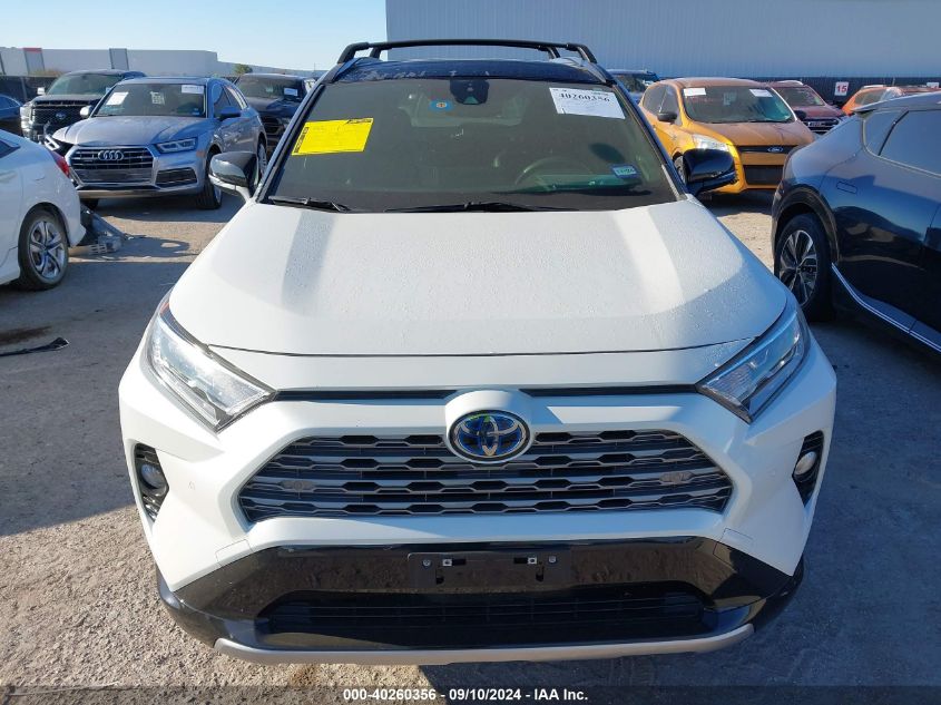 2020 Toyota Rav4 Hybrid Xse VIN: JTMEWRFV6LJ040321 Lot: 40260356