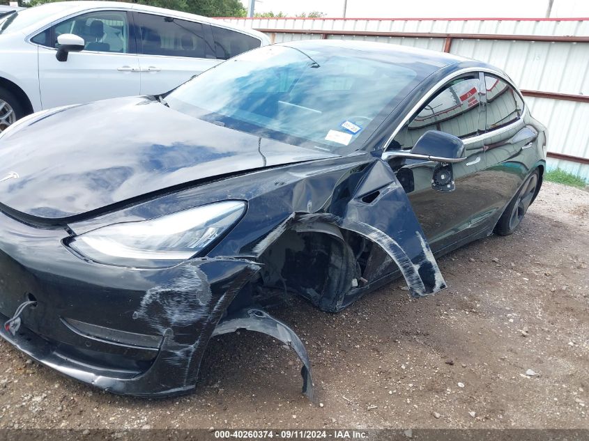 2018 Tesla Model 3 Long Range/Mid Range VIN: 5YJ3E1EA3JF039951 Lot: 40260374