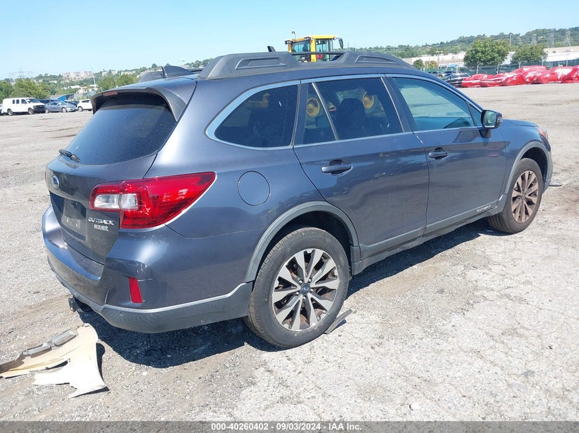 2017 SUBARU OUTBACK 2.5I LIMITED - 4S4BSANC1H3425809