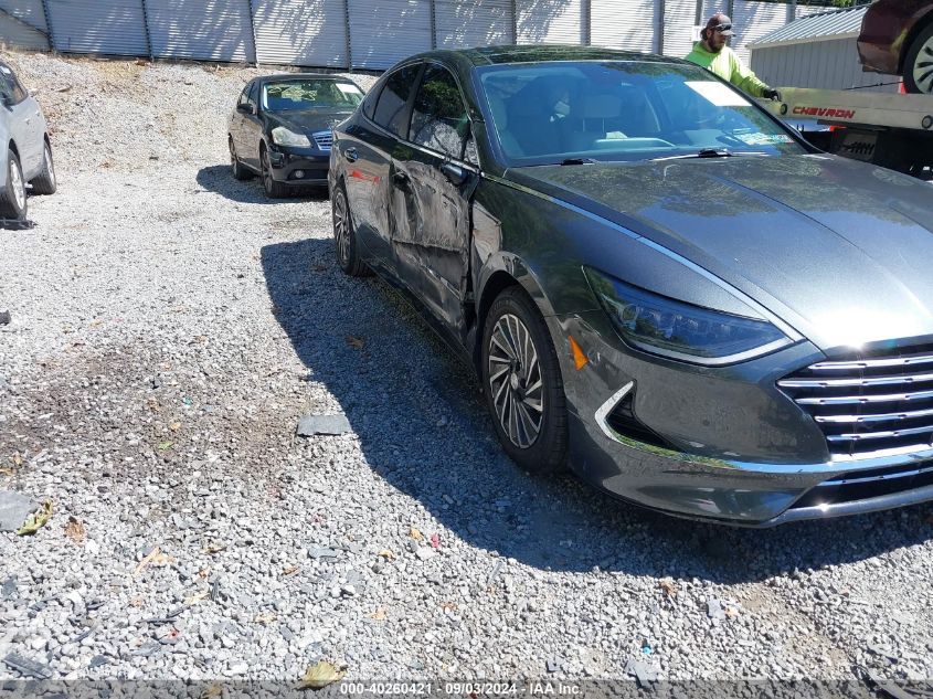 2023 Hyundai Sonata Hybrid Limited VIN: KMHL54JJXPA079142 Lot: 40260421