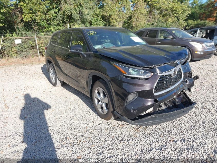 2021 TOYOTA HIGHLANDER L - 5TDCZRAH8MS086866