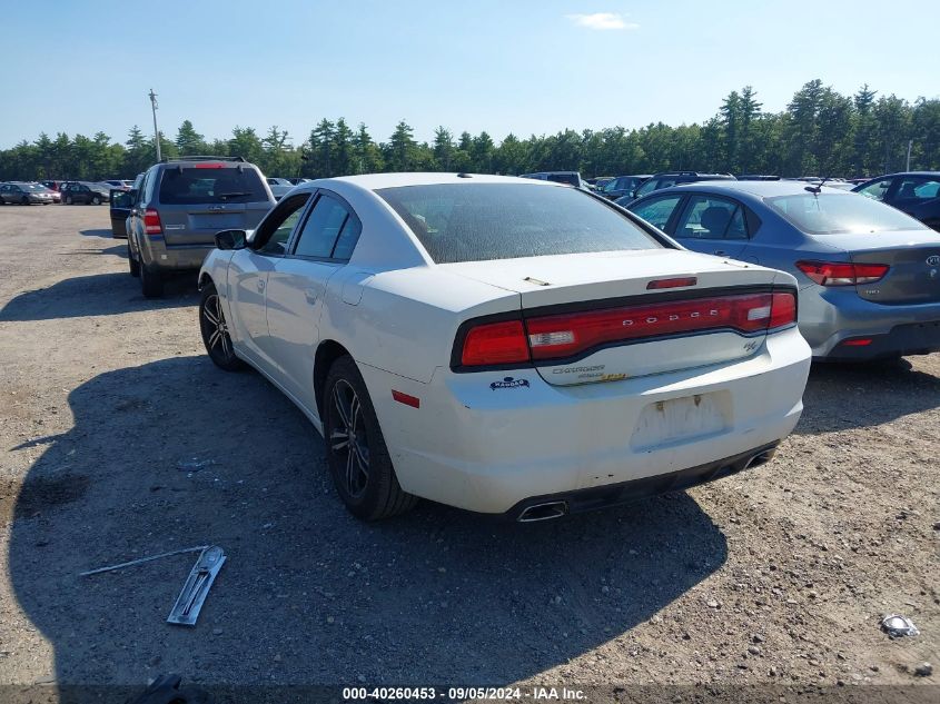 VIN 2C3CDXDT6EH272266 2014 DODGE CHARGER no.3