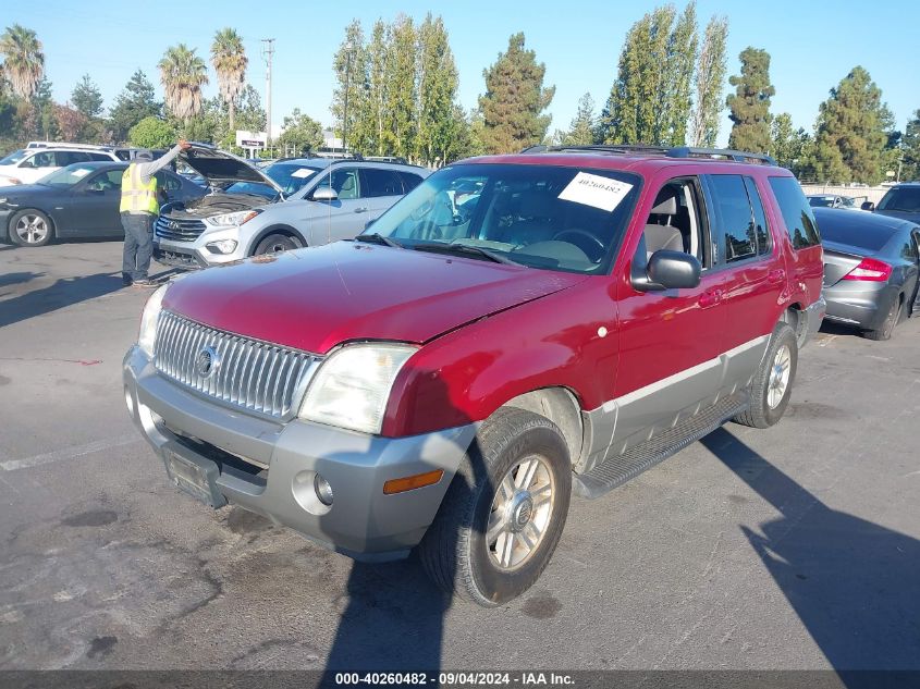 2002 Mercury Mountaineer VIN: 4M2DU86W82ZJ24686 Lot: 40260482