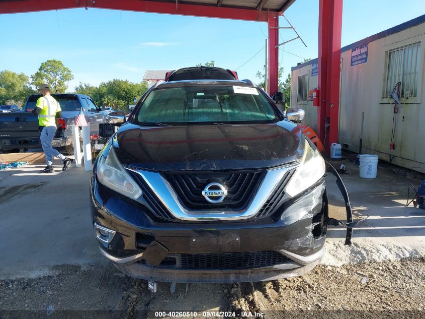 2016 Nissan Murano S/Sl/Sv/Platinum VIN: 5N1AZ2MG5GN103940 Lot: 40260510