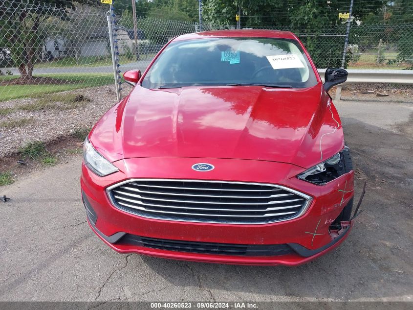 2020 Ford Fusion Se VIN: 3FA6P0HD5LR219348 Lot: 40260523