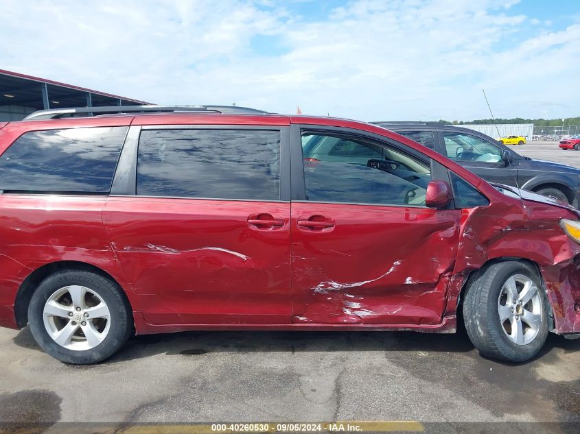 2012 Toyota Sienna Le V6 8 Passenger VIN: 5TDKK3DC7CS268912 Lot: 40260530