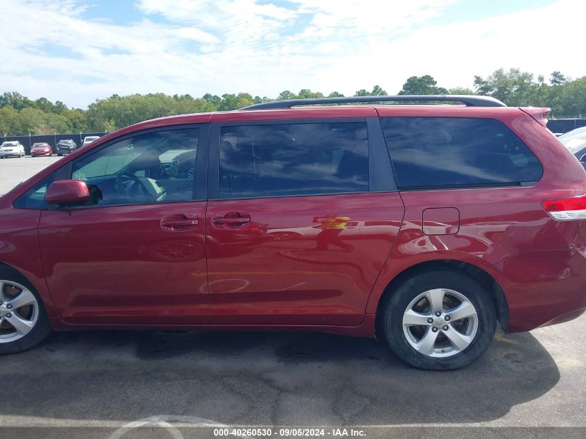 2012 Toyota Sienna Le V6 8 Passenger VIN: 5TDKK3DC7CS268912 Lot: 40260530