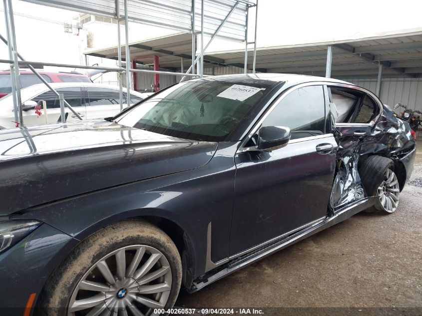 2020 BMW 740 I VIN: WBA7T2C06LGL18016 Lot: 40260537