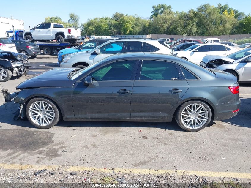 2017 Audi A4 2.0T Premium VIN: WAUANAF47HN002538 Lot: 40260546