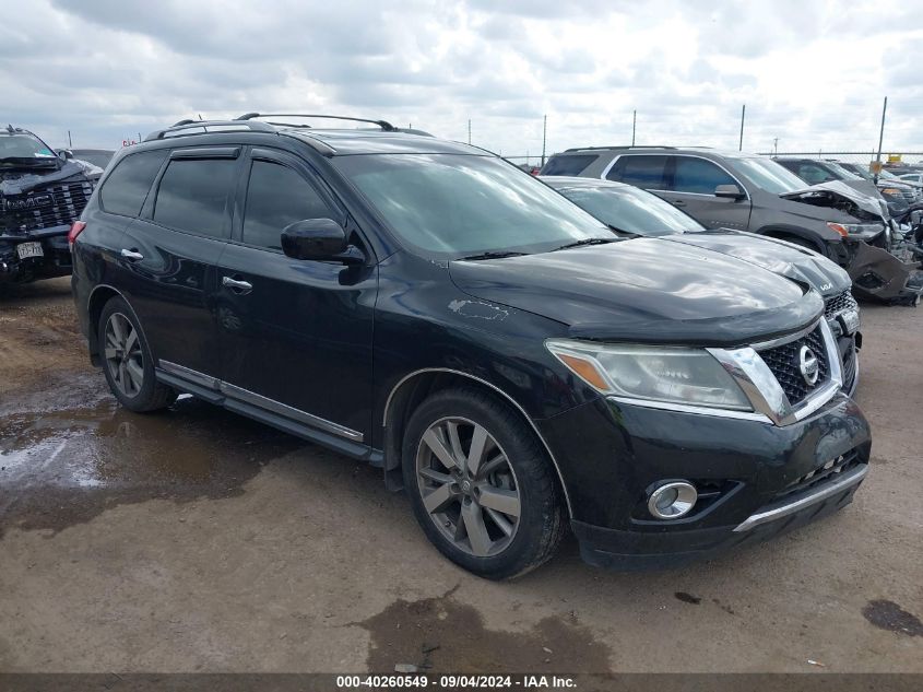 2014 Nissan Pathfinder S/Sv/Sl/Platinum VIN: 5N1AR2MN1EC688684 Lot: 40260549