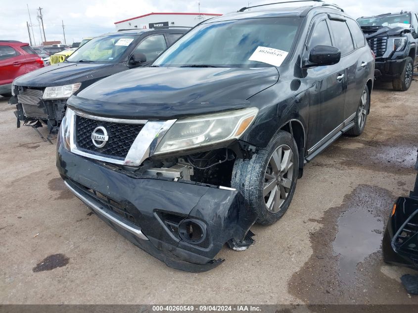 2014 Nissan Pathfinder S/Sv/Sl/Platinum VIN: 5N1AR2MN1EC688684 Lot: 40260549