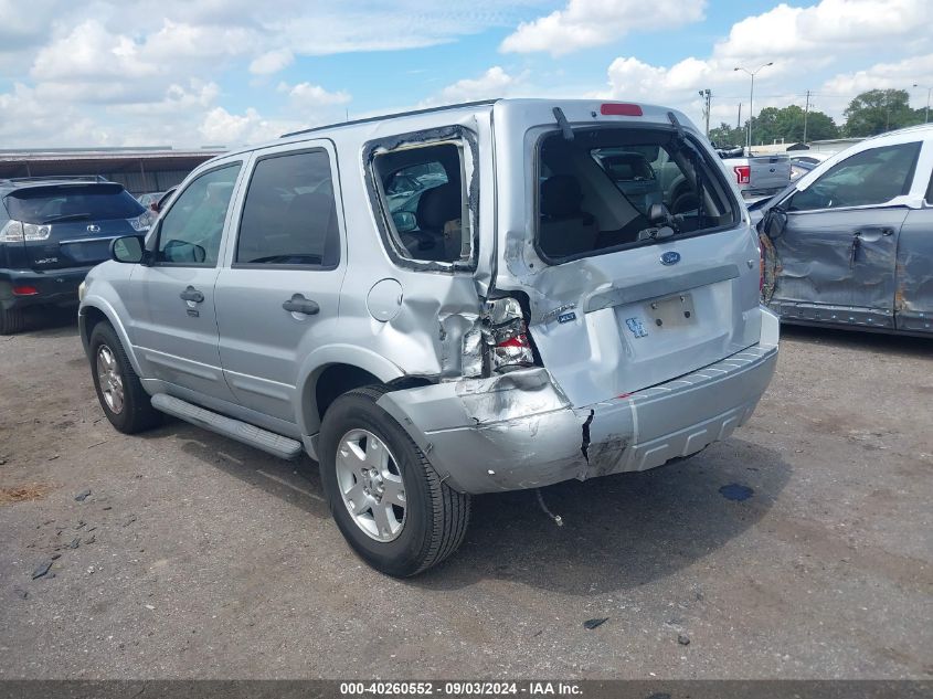 2007 Ford Escape Xlt/Xlt Sport VIN: 1FMYU03177KA42493 Lot: 40260552