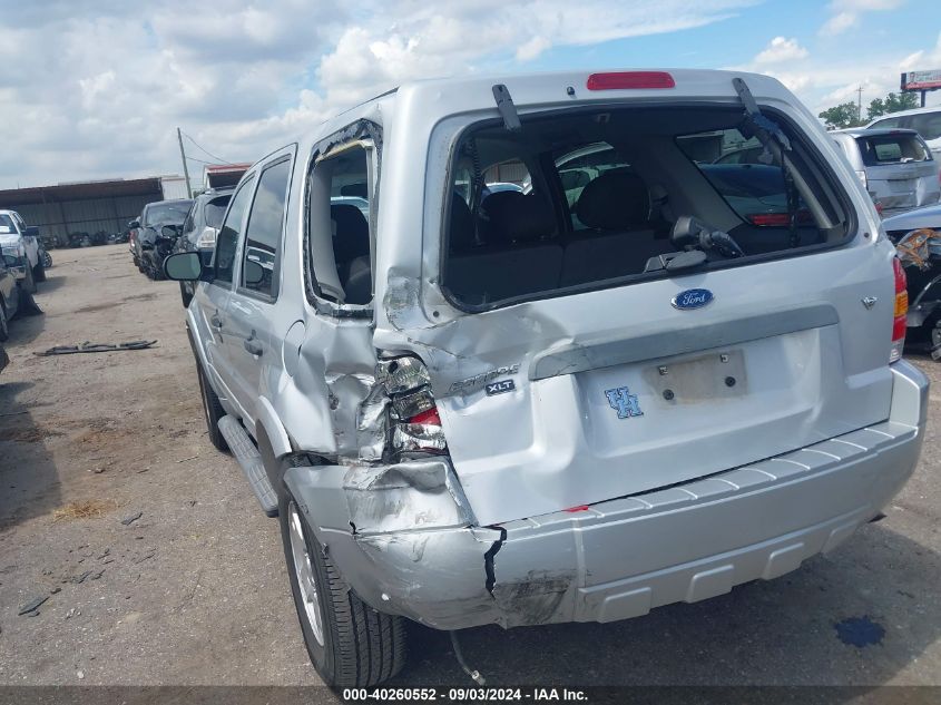 2007 Ford Escape Xlt/Xlt Sport VIN: 1FMYU03177KA42493 Lot: 40260552