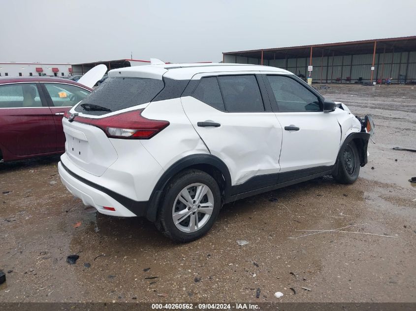 2024 Nissan Kicks S VIN: 3N1CP5BV3RL509324 Lot: 40260562