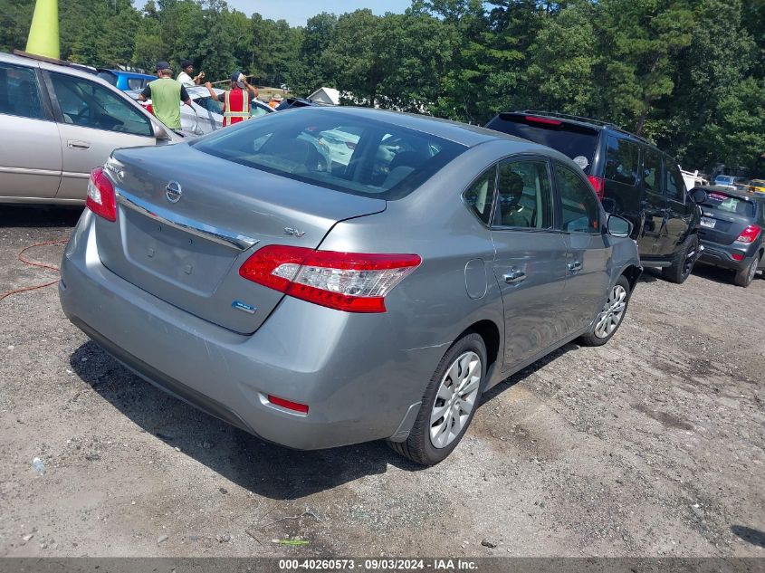 2014 Nissan Sentra Fe+ S/Fe+ Sv/S/Sl/Sr/Sv VIN: 3N1AB7AP5EY218387 Lot: 40260573