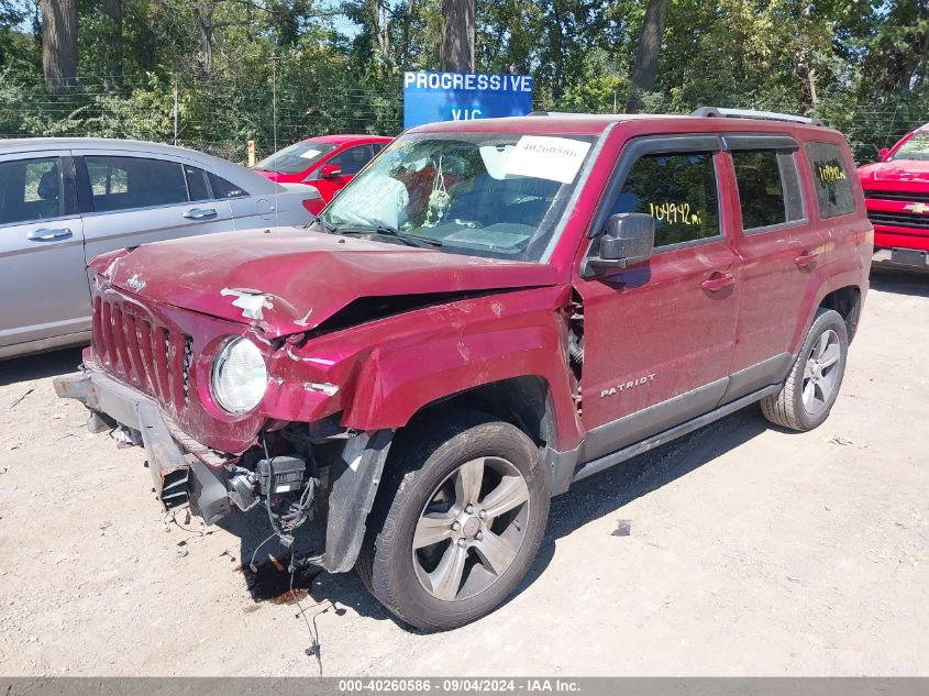 2016 Jeep Patriot Latitude VIN: 1C4NJRFB0GD534618 Lot: 40260586