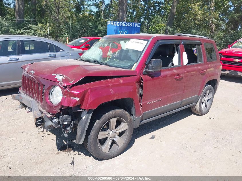 2016 Jeep Patriot Latitude VIN: 1C4NJRFB0GD534618 Lot: 40260586