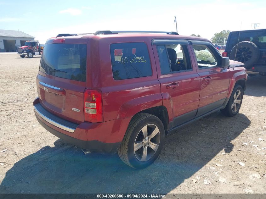 2016 Jeep Patriot Latitude VIN: 1C4NJRFB0GD534618 Lot: 40260586