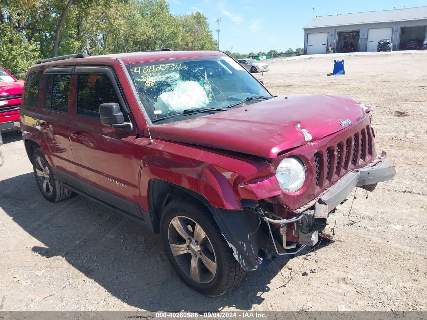 2016 Jeep Patriot Latitude VIN: 1C4NJRFB0GD534618 Lot: 40260586