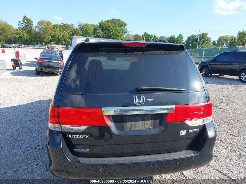 2010 Honda Odyssey Touring VIN: 5FNRL3H91AB037063 Lot: 40260589