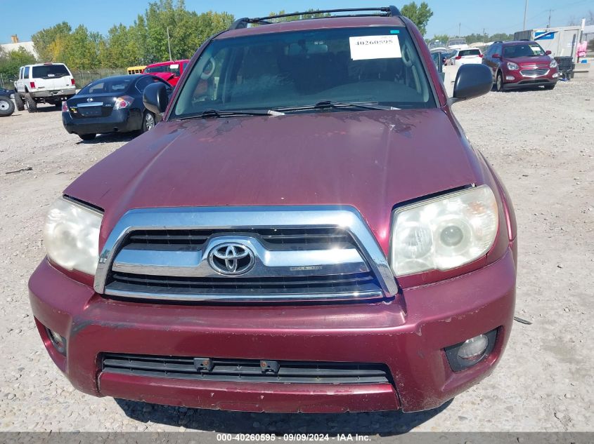 2006 Toyota 4Runner Sr5 V6 VIN: JTEBU14R968069416 Lot: 40260595