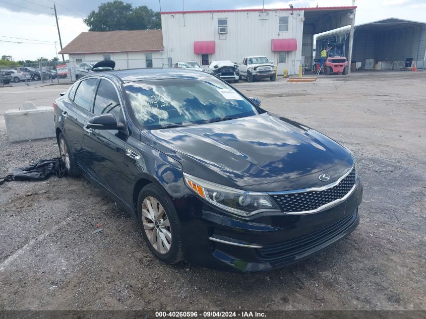 2016 KIA OPTIMA EX - 5XXGU4L31GG051483