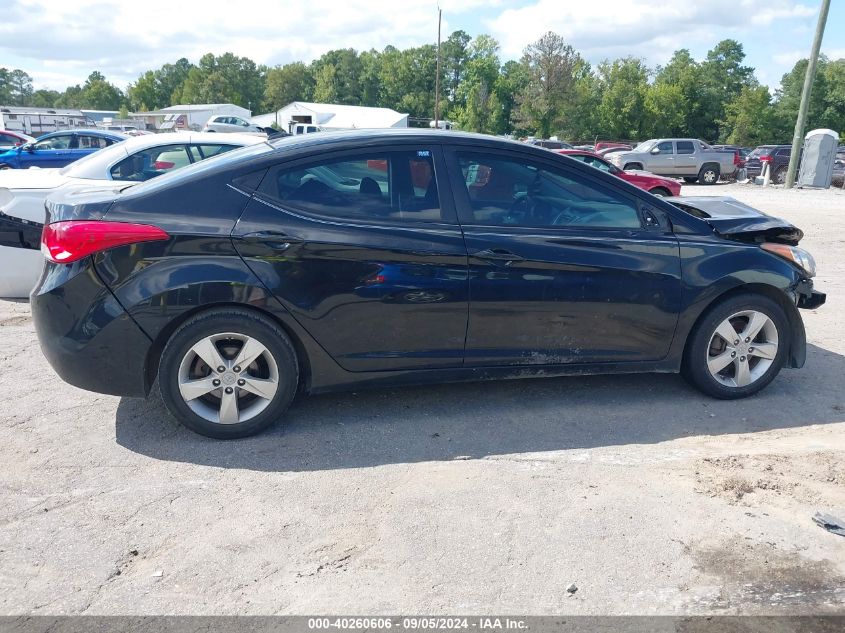 2012 Hyundai Elantra Gls VIN: 5NPDH4AE0CH092469 Lot: 40260606