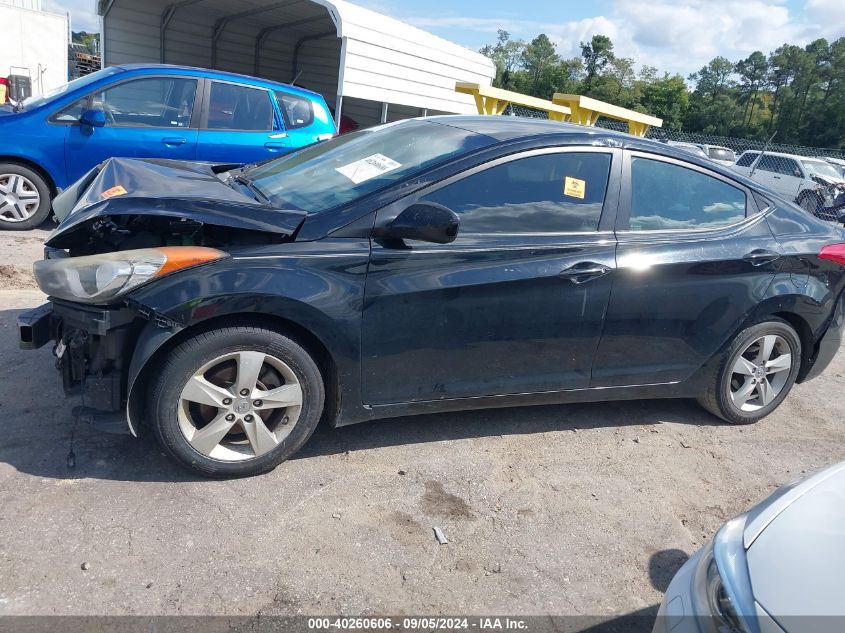 2012 Hyundai Elantra Gls VIN: 5NPDH4AE0CH092469 Lot: 40260606