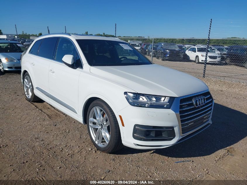 2018 Audi Q7 Prestige VIN: WA1VAAF72JD041862 Lot: 40260620