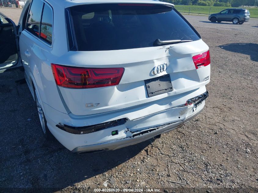 2018 Audi Q7 Prestige VIN: WA1VAAF72JD041862 Lot: 40260620