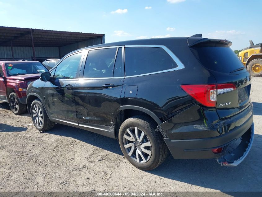 2021 Honda Pilot Exl VIN: 5FNYF6H56MB049974 Lot: 40260644