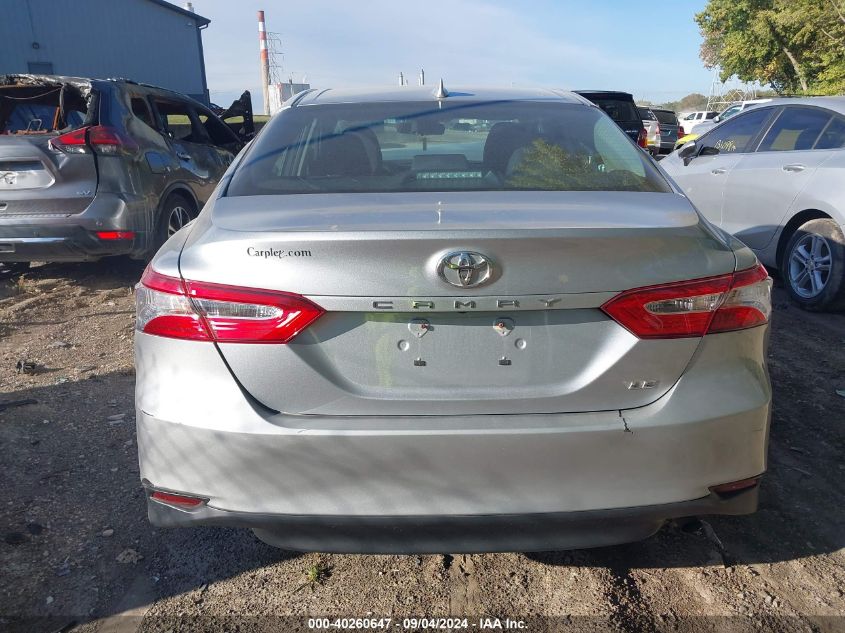 2020 Toyota Camry Le VIN: 4T1C11AK8LU308784 Lot: 40260647