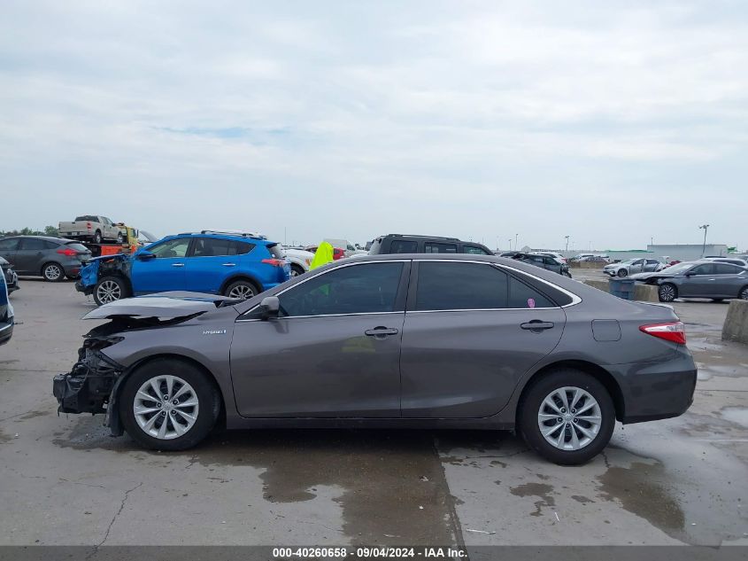 2015 Toyota Camry Hybrid Le VIN: 4T1BD1FK7FU148963 Lot: 40260658