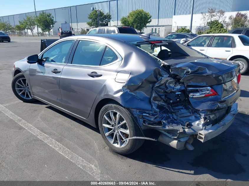 2019 Acura Tlx VIN: 19UUB1F3XKA006468 Lot: 40260663