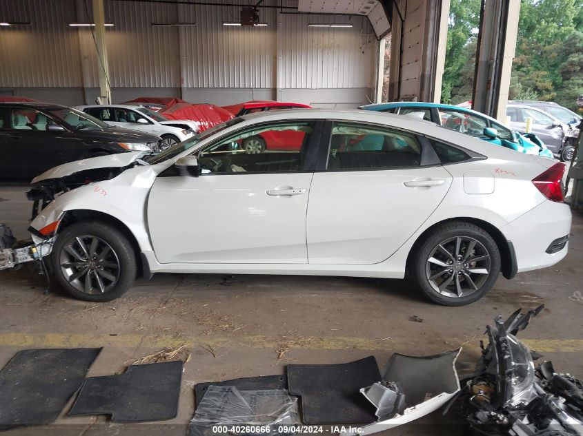 2019 Honda Civic Ex VIN: JHMFC1F31KX007797 Lot: 40260666