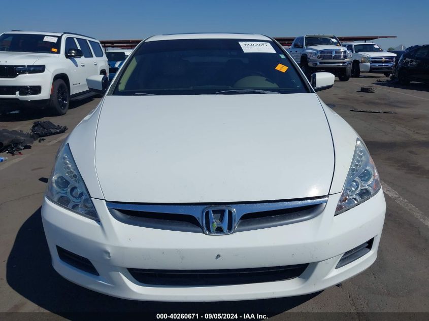 2006 Honda Accord 2.4 Ex VIN: 1HGCM56886A170560 Lot: 40260671