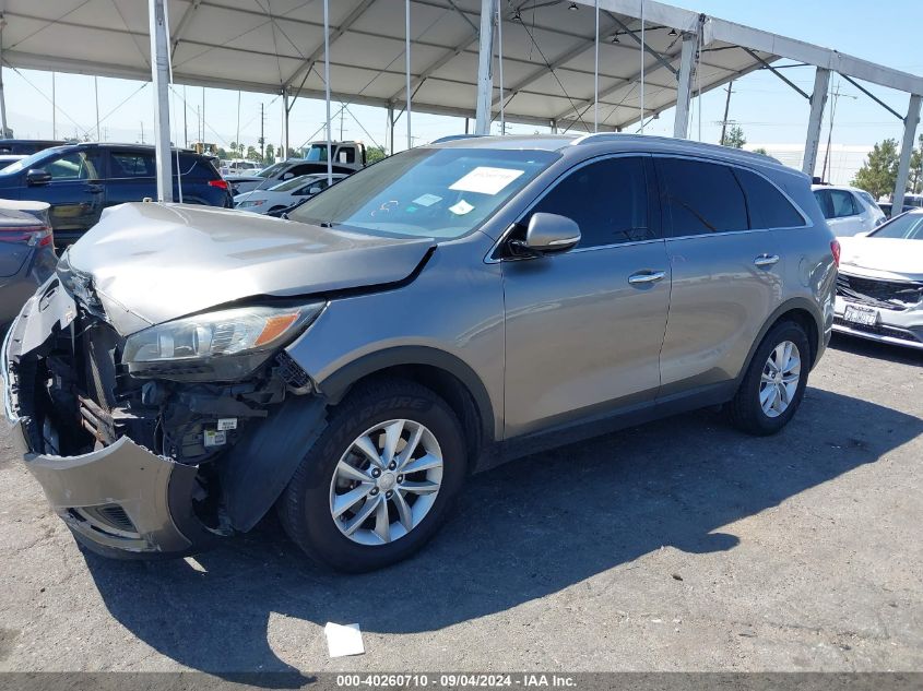 2017 Kia Sorento Lx/L VIN: 5XYPG4A31HG267504 Lot: 40260710