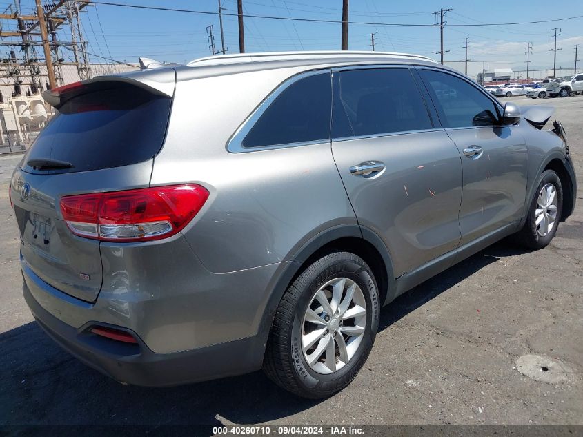 2017 Kia Sorento Lx/L VIN: 5XYPG4A31HG267504 Lot: 40260710